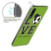 Ich liebe Feuer Fußball weiche TPU Silikonhülle für Huawei P40 P30 P20 Pro P10 P9 P8 Lite E Plus 2019 2017 Telefonhülle