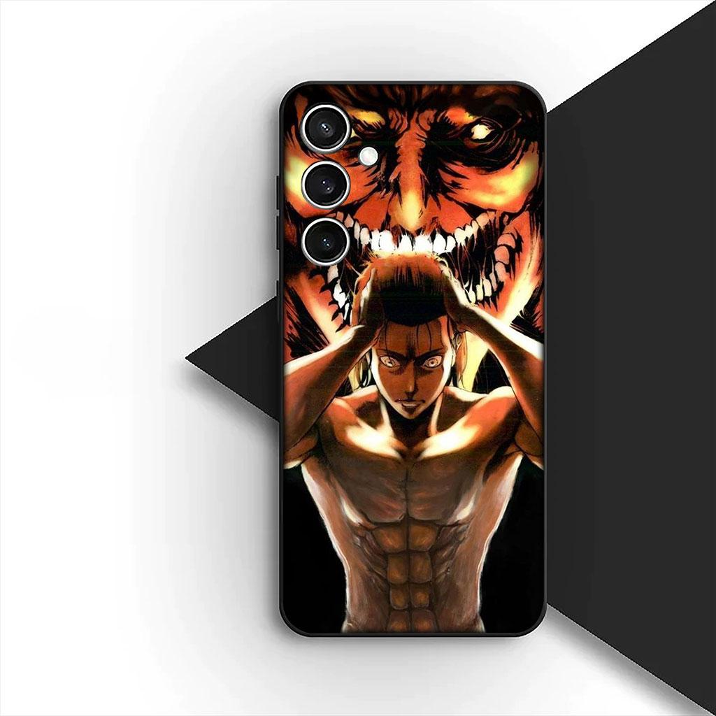 Casing Phone Cover for Huawei P30 P20 Mate 20 10 Lite Pro Y7 Y6P Y7A 2019 Nova 5T 3I Case Attack Eren Jaeger on Levi titan
