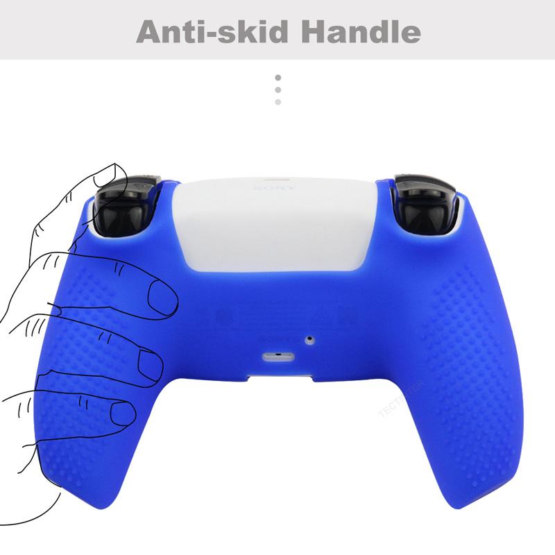 Buy Soft Silicone Cover For PS5 Controller Accessories Rubber