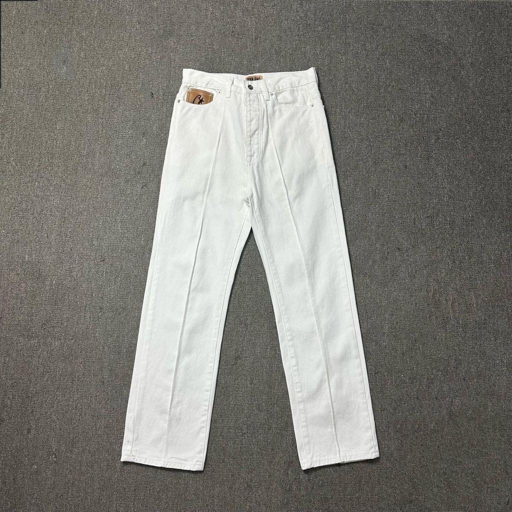 RogueWave Y2k Street Jeans til Mænd og Kvinder Mode Afslappede Par Jeans