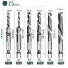 Titanium-Plated High-Speed Steel Hex Shank Spiral Taper Drill Tap