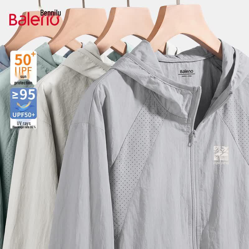 Baleno Men s UPF50+ Lightweight Sun Protection Jacket M