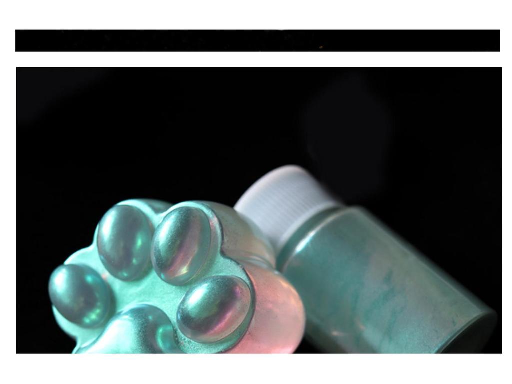 Iridescent Fairy Pink Nail Art Powder - Translucent Aurora with High Color Concentration for Quicksand Effects.