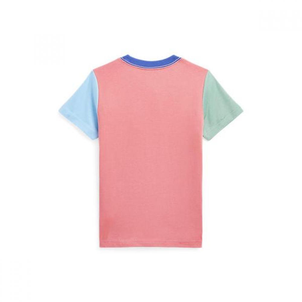 Polo Kids Boys 2 7 Polo Bear Colorblock Cotton Tee Cwpotshb8020526650