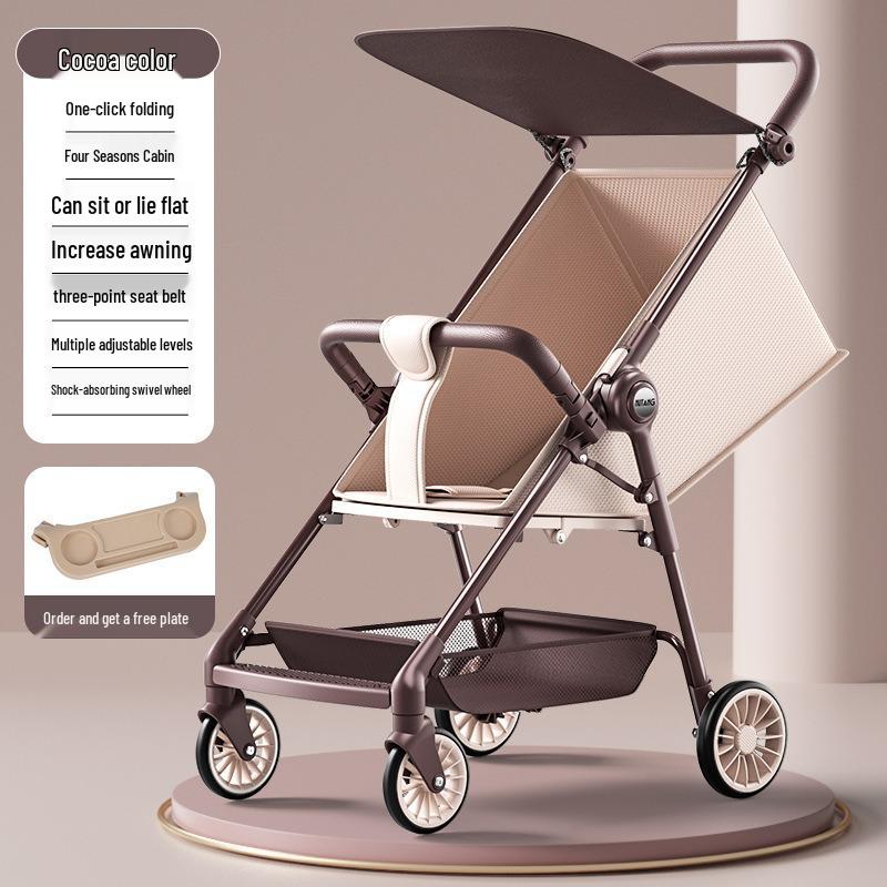 Ultraleichter tragbarer Reisebuggy für Kinder - Faltbar, kompakt, kostenloser Versand
