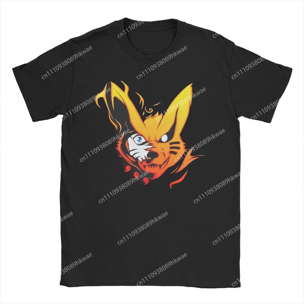 Vintage Japanese Anime Graphic Tshirts Unisex Unisexs Round Collar 100 Cotton T Shirts Narutoes Tees Birthday Gift Clothing