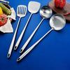 Liang Sheng 304 Stainless Steel Stir-fry Cooking Spoon Set with Extended Handle