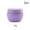 5Pcs Plastic Face Cream Sample Travel Containers 5G 10G 20G 30G Empty Jars Sample Cosmetic Jar Makeup Pots With Inner Lid