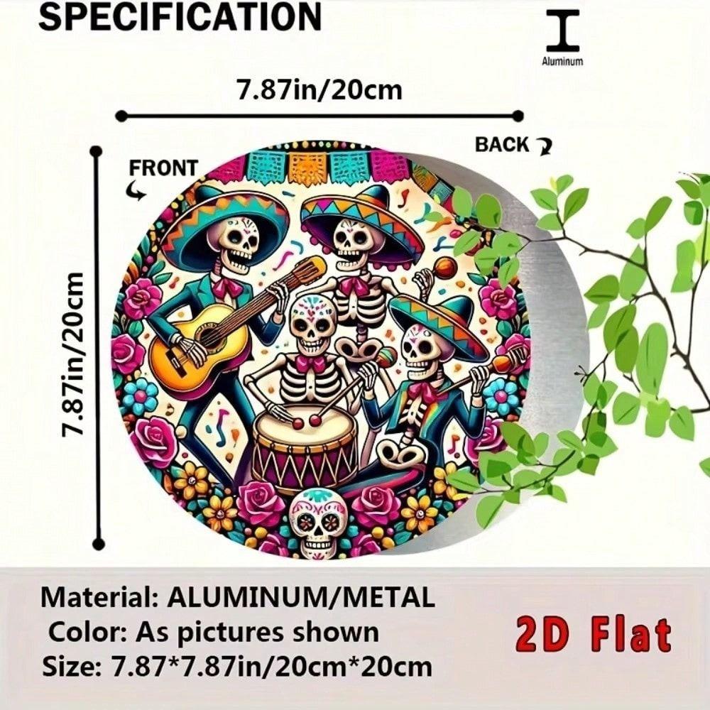 Metal Tin Sign Retro Art Decorative Painting 20x20cm