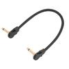 Durable 30cm Guitar Effect Pedal Board Patch Cable Cord 1 4  Flat Right Angle Plug