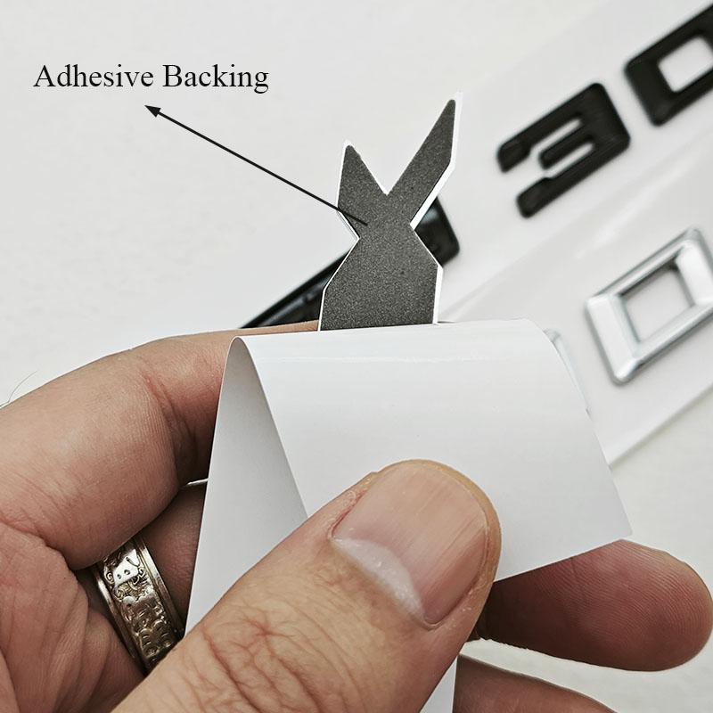 3D ABS Car Styling Logo XDrive 30i 30d Rear Trunk Badge Door Waist Line Emblem Decals For BMW X3 G01 X4 G02 X5 G05 X6 G06 X7 G07
