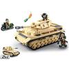 Jeu De Construction - SLUBAN - M38-B0693 - Tank Allemand WWII - 543 Briques - 3 Soldats Articulés