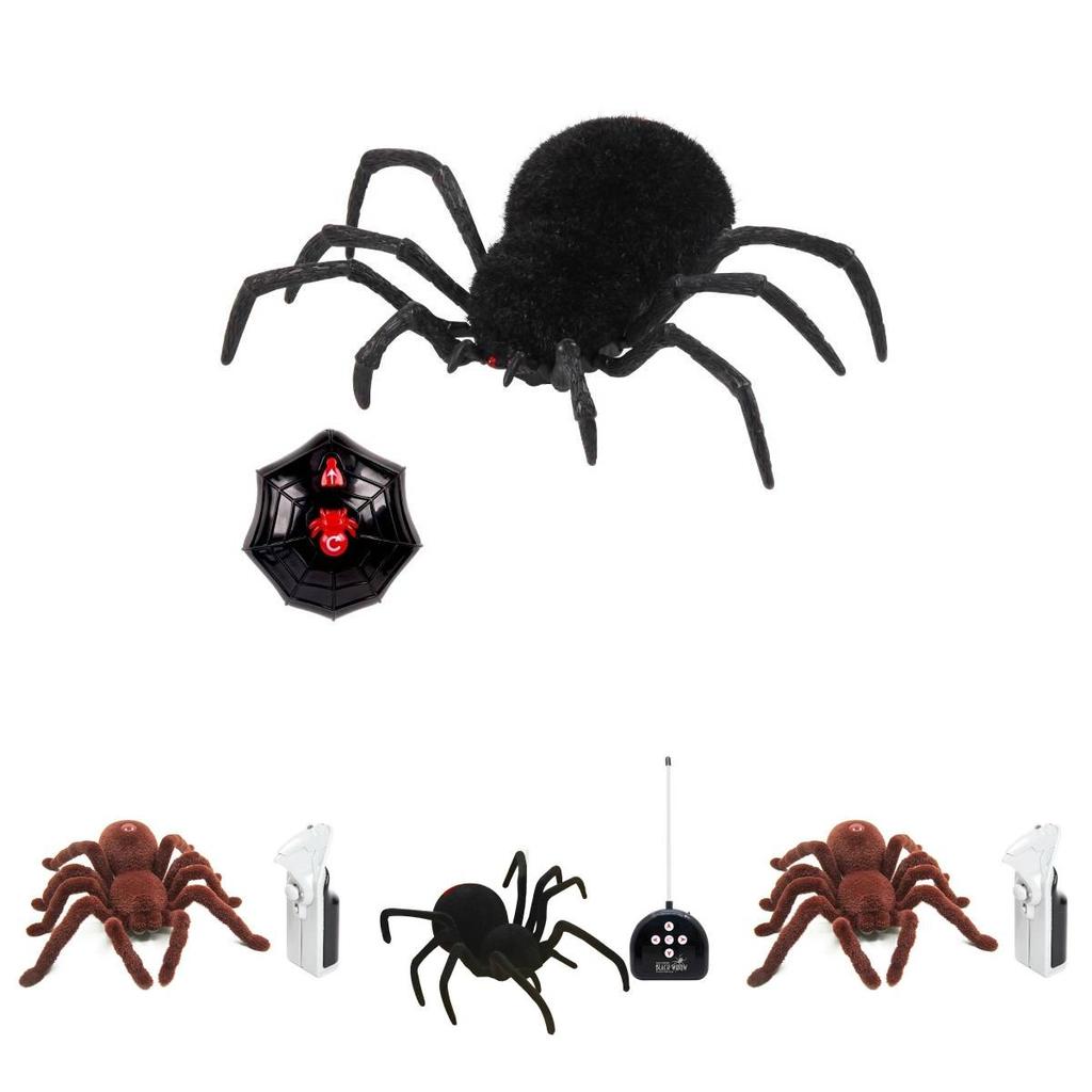 Remote Control Spider Toy With Plastic Material For Kids Age 7 To 14