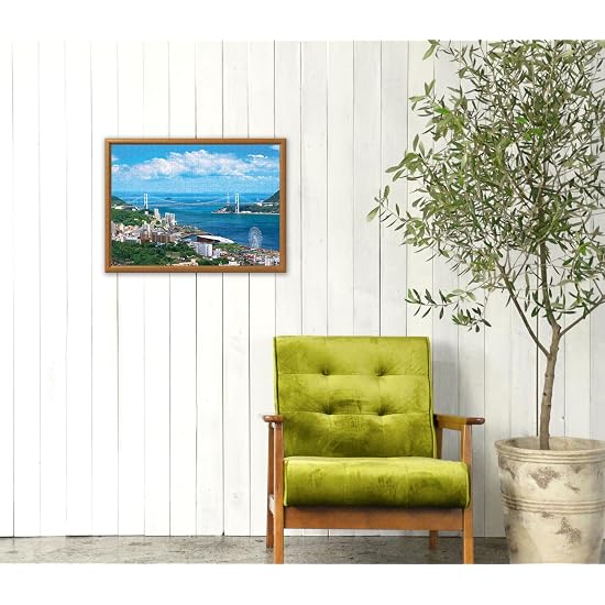 APPLEONE Jigsaw Puzzle 500-340 Refreshing Kanmon Straits -Yamaguchi Prefecture- 500 Pieces 53×38cm M