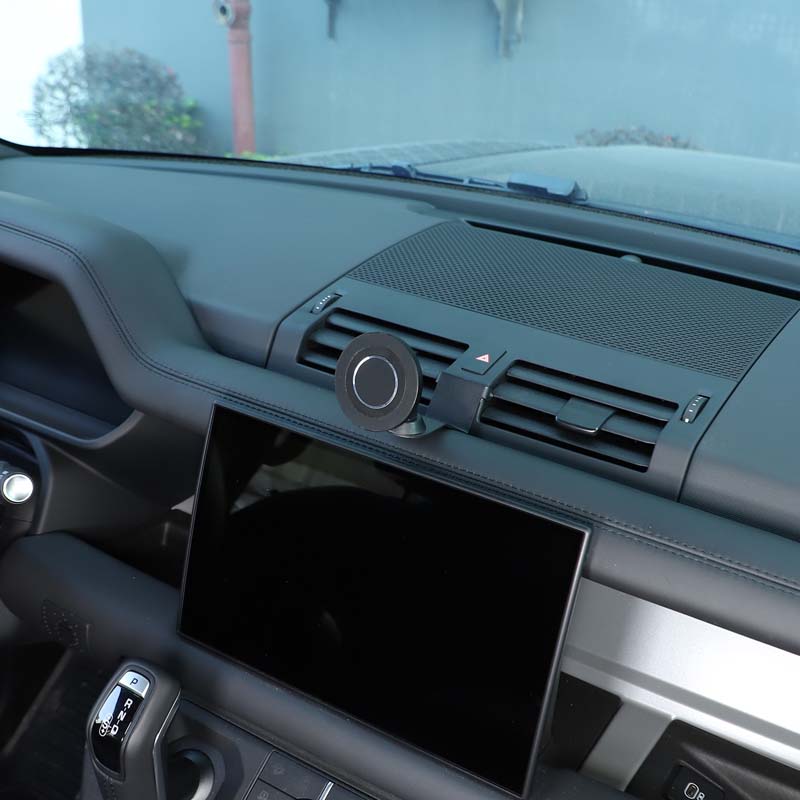 Carbon steel For Land Rover Defender L663 90 110 130 2020-25 Car Mobile Phone Holder Navigation Bracket Interior Car Accessories HY3