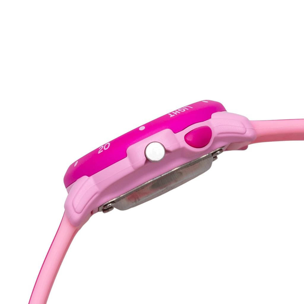 Analog 10 ATM Water EL Simple Urethane Sports [Clepha] Kids' Watch, Resistant, Light, Multifunctional, Cute, Design, Strap, Pink, T-SPORTS (Tee Kids)