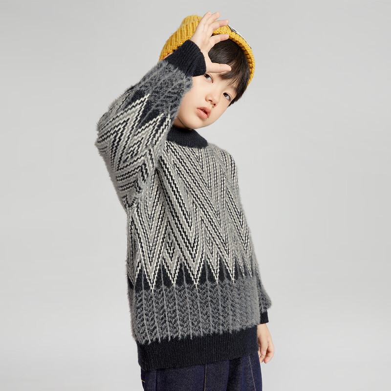 

Dododo Boys Faux Mink Velvet Sweater 130