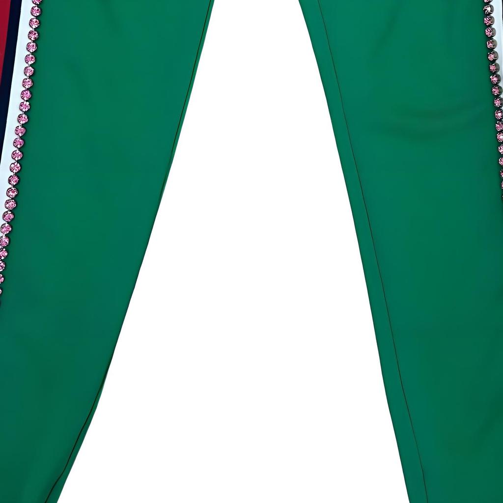 Gucci Leggings Women's Green Moderate 489728-X9F93-3318