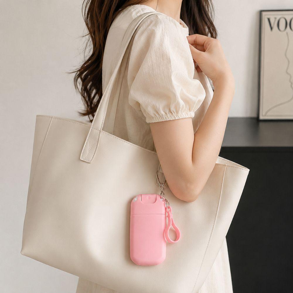 with Plastic Keychain Dispensing Bottles 30ml Capacity Card-style Spray Bottle For Travel