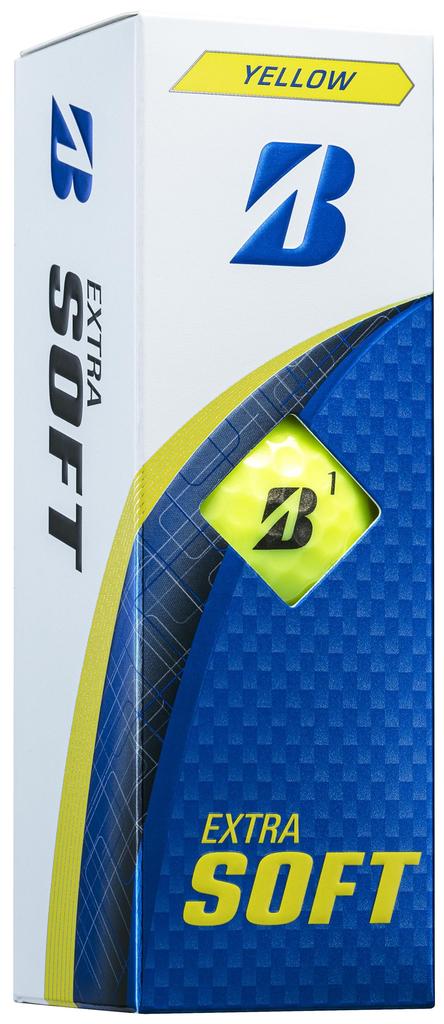 BRIDGESTONE Golfball EXTRA SOFT 2025 Modell 12 Bälle Gelb X5YXJ