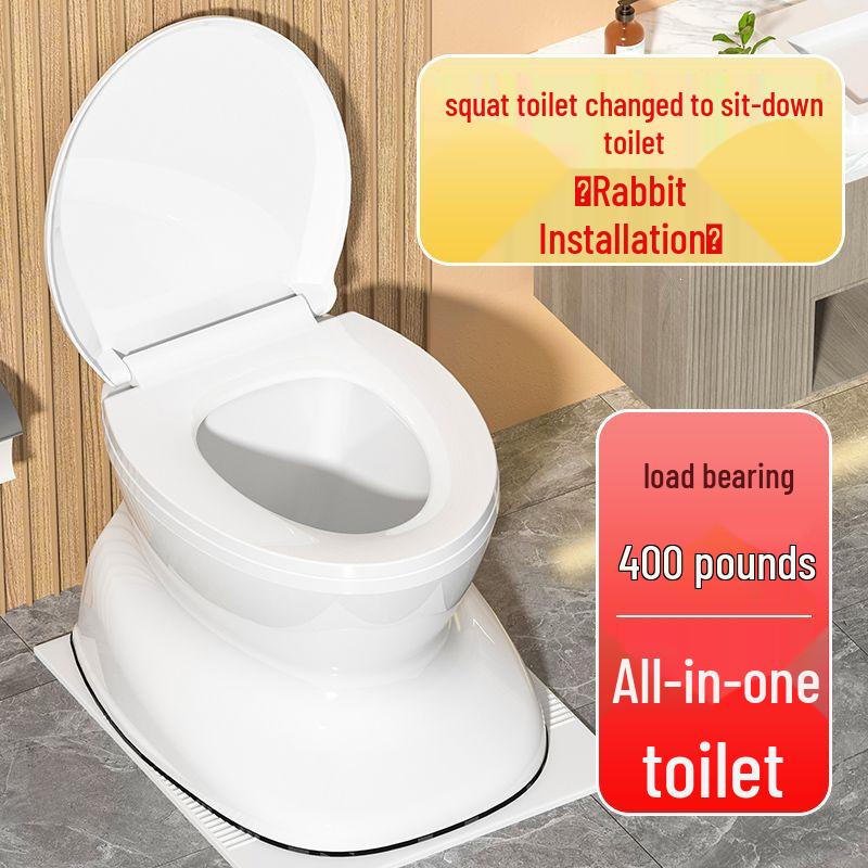 Portable Anti-Odor Toilet Seat for Elderly and Adults
