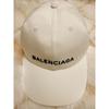 Used [Cleaned] BALENCIAGA White Baseball Cap