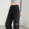 Women's Double Pleated Wide-Leg Trousers