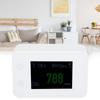 2.8in Air Quality Detector Infrared Induction Digital CO2 PM2.5 Tester USB Charging White