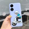 Für OPPO Reno8 T 5G Hülle Cover OPPO A78 Leopard Handyhülle Niedliche Kuh Weiche Rückseite Für OPPO Reno 8T 5G A 78 OPPOA78 A1 Pro Hülle