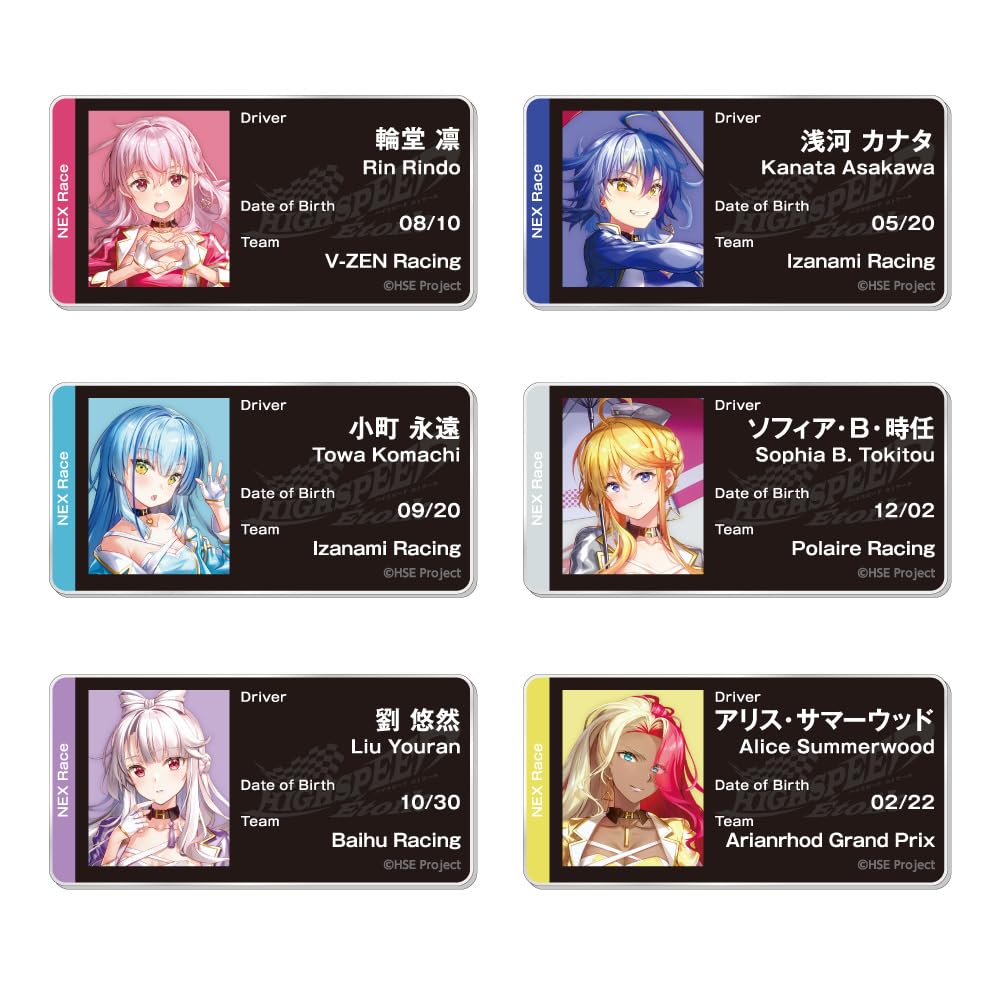 

Бейдж с именем HIGHSPEED в стиле лицензии Étoile (BOX)