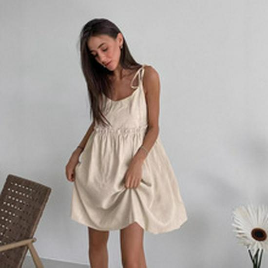 2025 Dam Kortärmad Rundhals Rynkad Blus, Trendig Stil