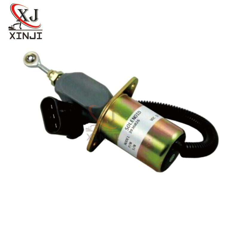12V Diesel Fuel ShutOff Solenoid 3936026 5016244-AB For Cummins 94-98 5.9L