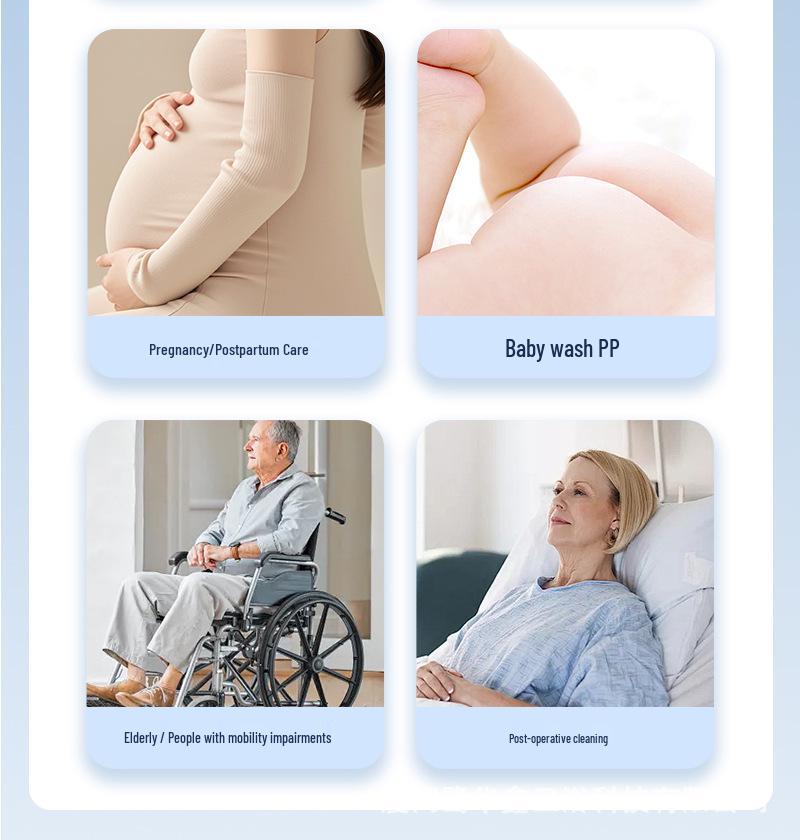 2025 Universal Portable Electric Bidet for Personal Hygiene - Ideal for Pregnant Women, Postpartum Mothers, Babies, and Adults