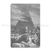 Walking The Tower Of Babel Babylon Amongst Clouds Gustave Dore Bible Tour De Babel Metal Pub Plaques Designing Tin Sign Poster
