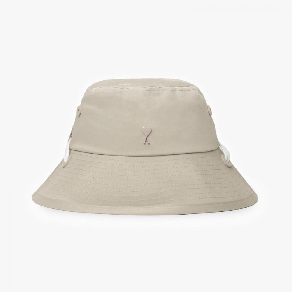 Ami Uha233 Co0009 271 Ami De Coeur Heart Logo String Bucket Bucket Hat
