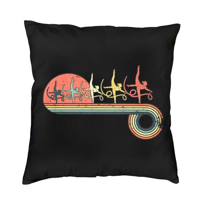 Dance Rhythmic Gymnastics Square Pillowcover Decoration Cushion Cover Throw Pillow for Living Room Doublesided Printing