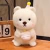 Cute Animal Series Doll Cake Bear Joke Bear Lucky Cat Groundhog Bee Flying Pig Doll Stuffed Animal Plush Toy Classic Gift