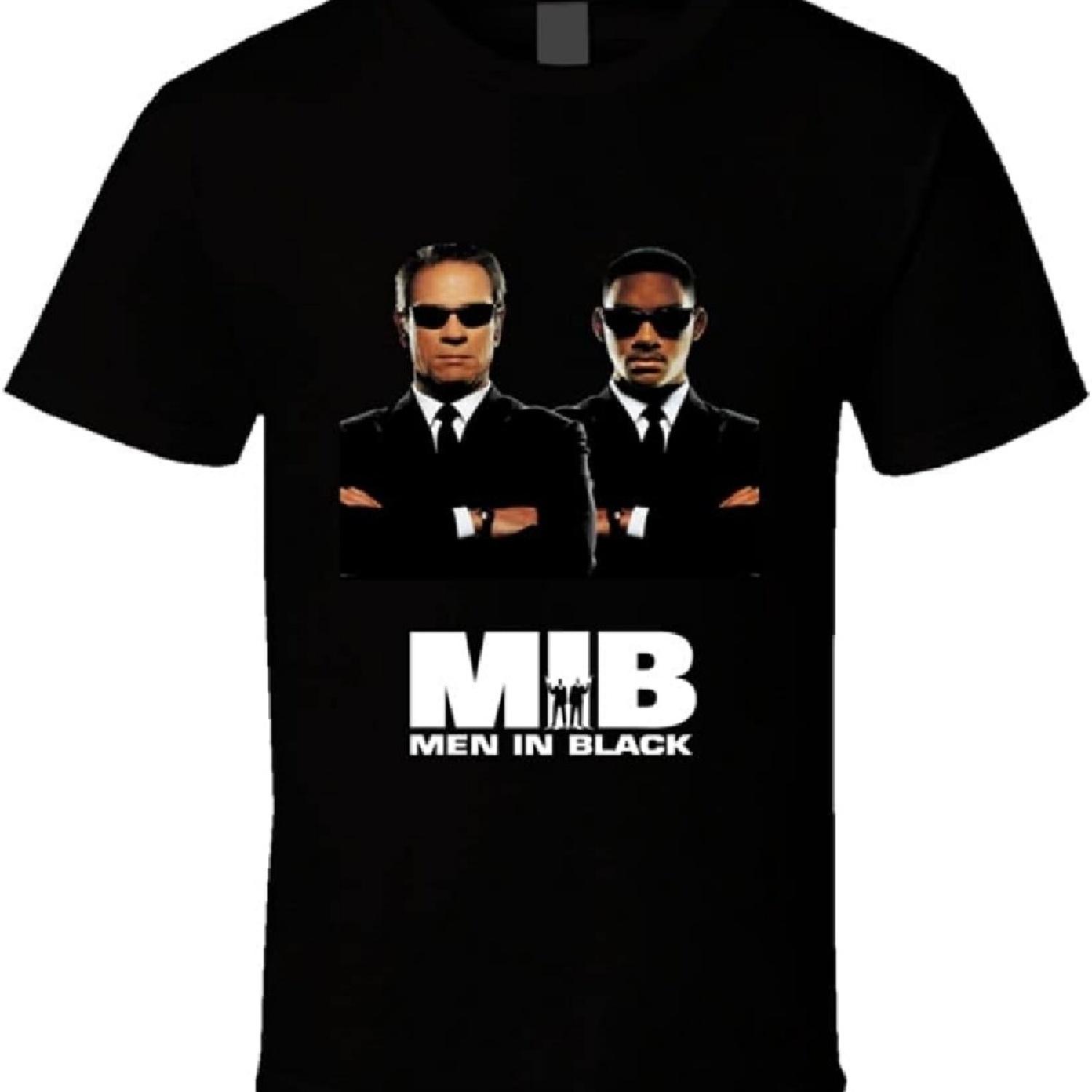

Men in Black MIB Will Smith Retro 90 s Comedy Movie T Shirt XXXXXL чёрный