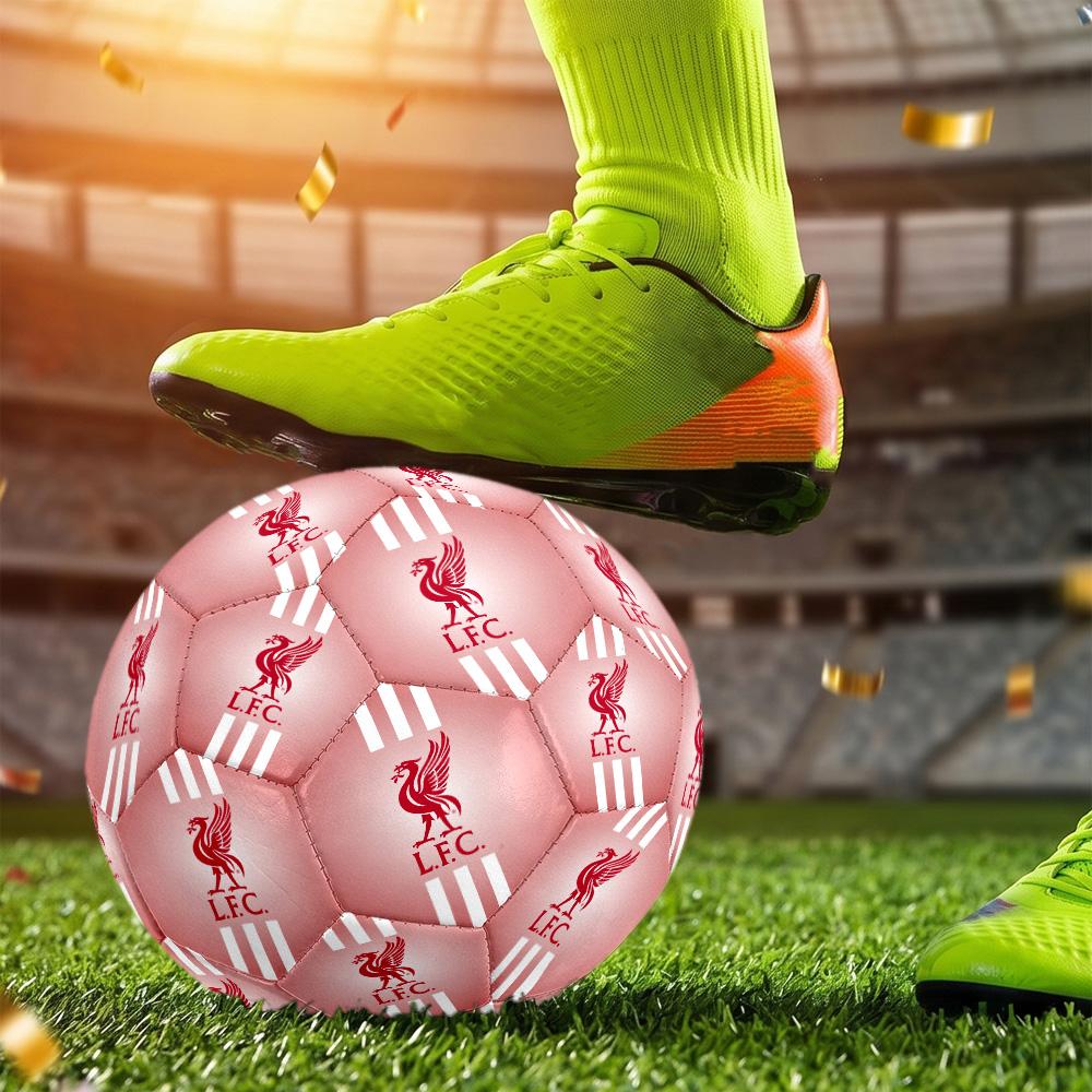 Liverpool Size 5 Football Machine-Stitched Indoor Outdoor Training and Matches Sports Enthusiast Gifts Perfect Gift for Friends Family