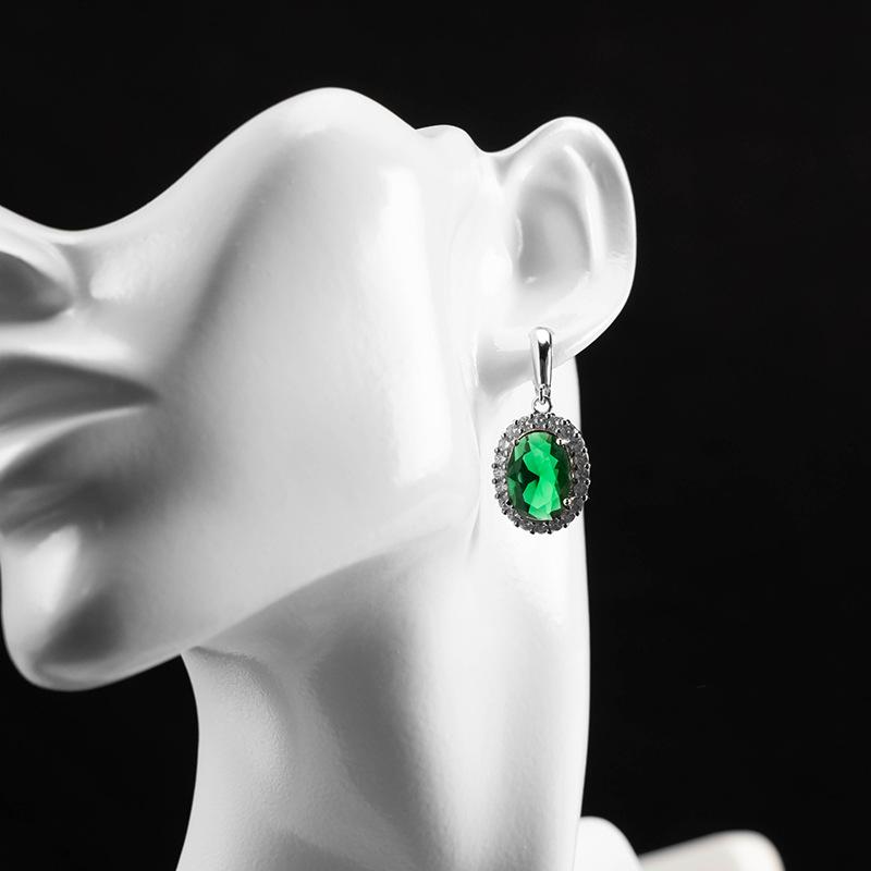 Schmuckset Halskette Ohrring Ring dreiteiliges Set hochwertiger Damenschmuck Mode Pulloverkette