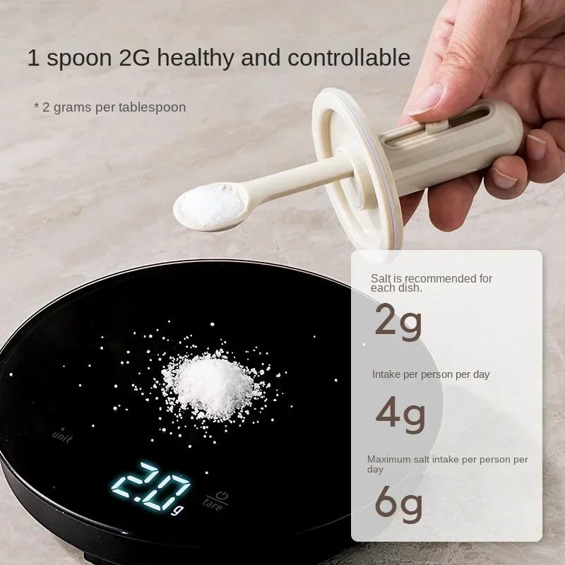 Kuchyňské doplňky Kořenka s lžičkou Sůl Pepř Kořenka Nádoba na koření Omáčka Ocet Skleněná Láhev na olej Štětec Med Cukřenka