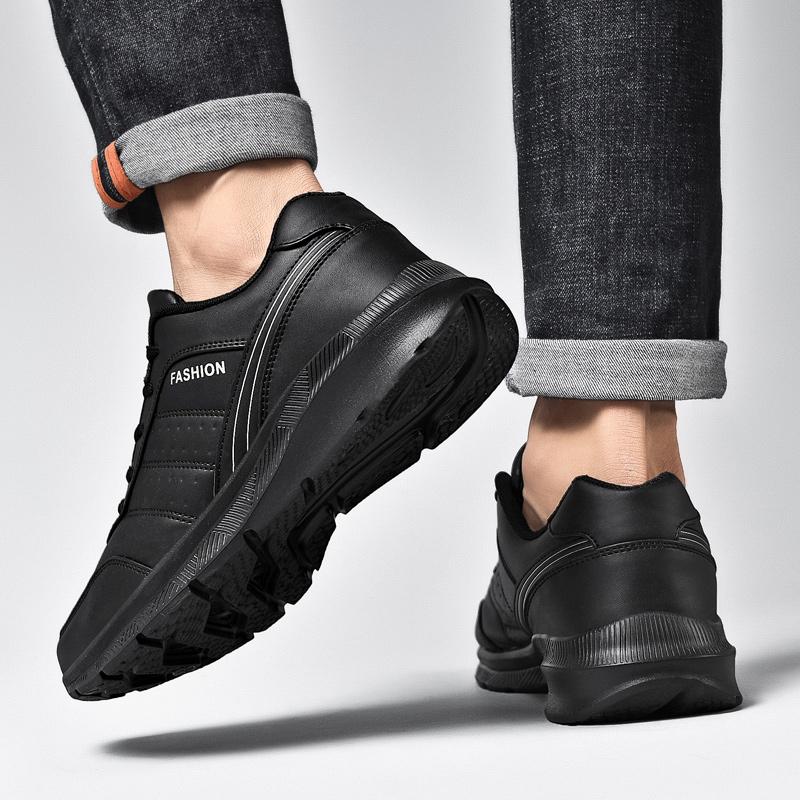 New Fashion White Men 'S Casual Shoes Large Size High Quality Leather Comfortable Men 'S Sneaker 48 Non Slip Walking Mens Shoes 47
