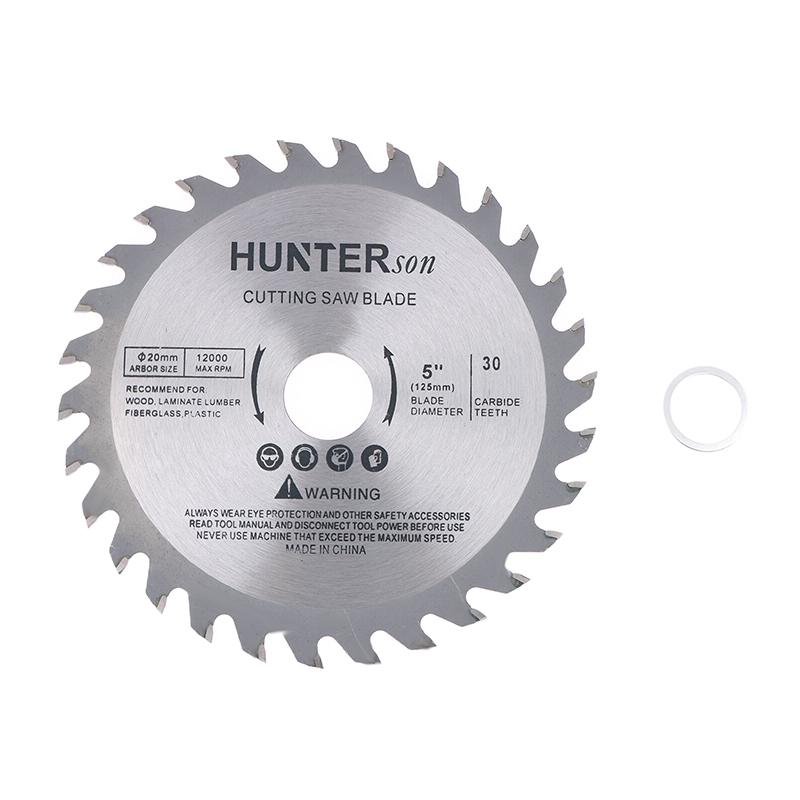 

1 шт. Дерево, пластик, металеві ріжучі інструменти, 5-дюймовий настільний відрізний диск, твердосплавне полотно для дискової пилки, 1 дюйм, отвір 24/30/40 зубів 30TX20