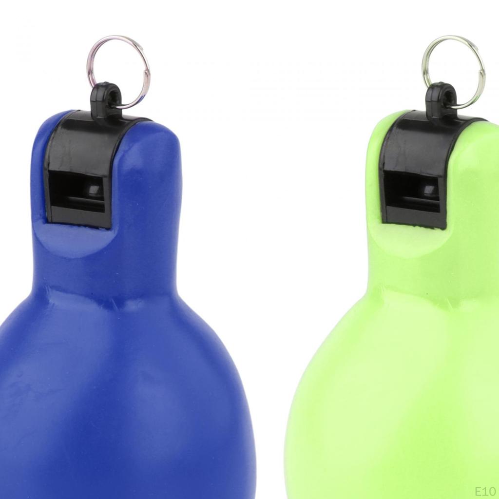 2 Pack Hand Squeeze , Sports Whistle, Loud Sound, Portable Trainer Whistle for