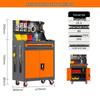 Mobile Multifunctional Tool Cart: Compact Iron Cabinet for Workshop and Auto Repair