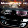 Car Air Conditioner Outlet Decorative Strips U Shape Moulding Trim Decor Strips Car Styling Auto Interior Mouldings Accessories