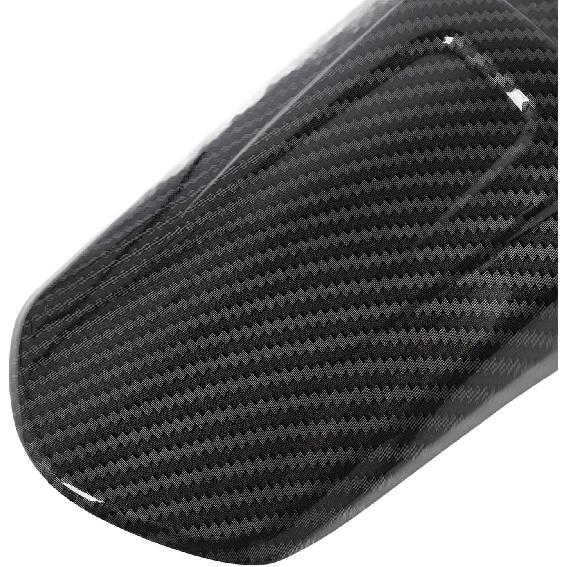 KIMISS Rear Wheel Mudguard for SUR RON Light Bee X, Carbon Fiber Pattern Motorcycle Splash Guard, Tire Splash Proof Replacement