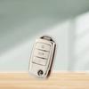 Car Key Cover For Volkswagen Vw Polo Tiguan Passat Golf Jetta For Skoda Octavia Mk6 B5 B6 B7 Lavida Auto Tpu Accessories