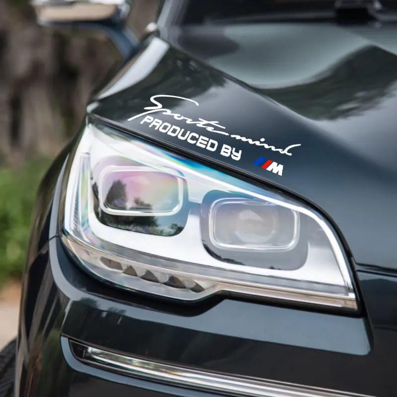 1 Stück Auto Licht Augenbrauen Aufkleber Personalisierter Scheinwerferaufkleber Für BMW E90 E34 E36 E39 E53 E60 F10 F30 F15 G05 F16 G06 G07 X1 X5 X6