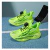 Youth style shoes Kids Running Shoes Boys Lightweight Breathable Mesh Sneakers With Rotating Buckle Outdoor Indoor Sport